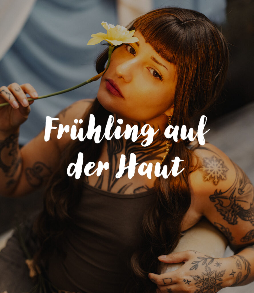 Frühling auf der Haut